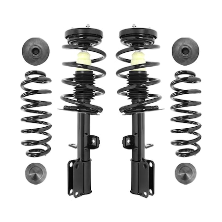 Unity 4-31-125000-30-525000 Front and Rear Complete Strut Assembly Kit 4-31-125000-30-525000